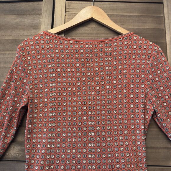 Max Studio Boho Modest Preppy Church ALine Dress‎ Size XS Stretch 3/4 Sleeves - Picture 10 of 14